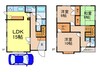 大井手町戸建 3LDKの間取り