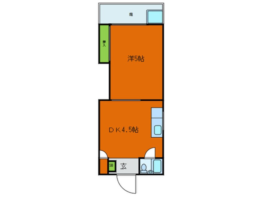 間取図 松原マンション