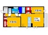 仮）クレマチス 2LDKの間取り