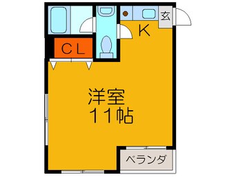 間取図 ヤサカパ－トⅡ