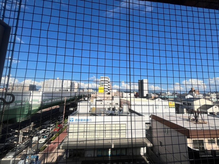 室内からの展望 ヤサカパ－トⅡ