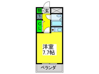 間取図 朝日プラザ岸里パサ－ジュ(706)