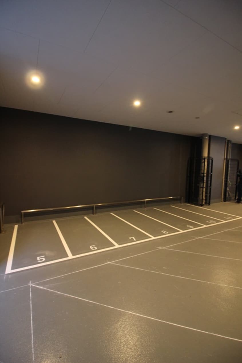 バイク置き場 ルネフラッツ谷町四丁目