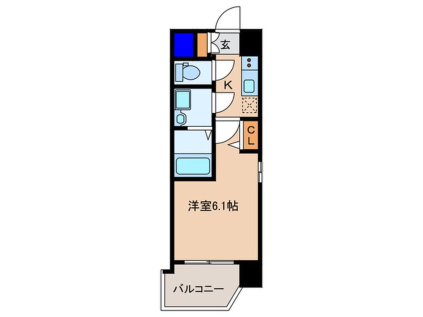 間取図 JMFレジデンス桜ノ宮