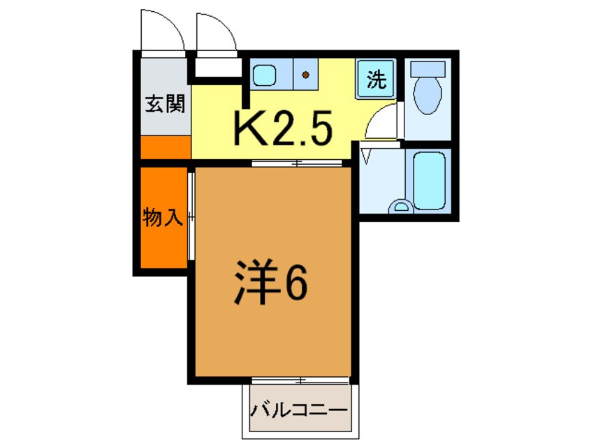 間取図 大倉山ハイツＣ棟