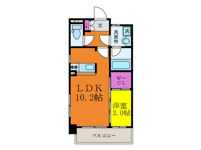 間取り図 ORACION 吹田