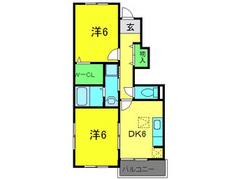 間取図 サン・フェリスタⅠ