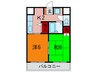 阿部ビル 2Kの間取り