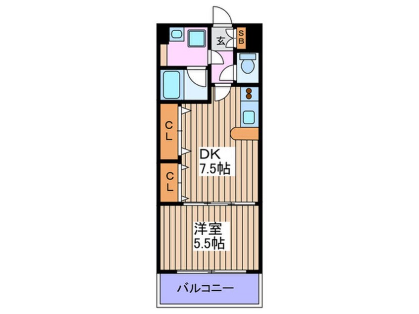 間取図 ア－バネックス福島