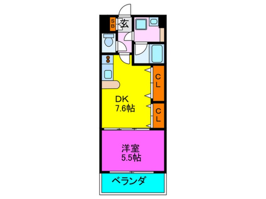 間取図 ア－バネックス福島