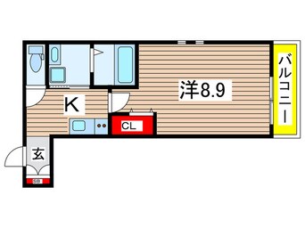 間取図 フジパレス武庫之荘本町ＷＥＳＴ