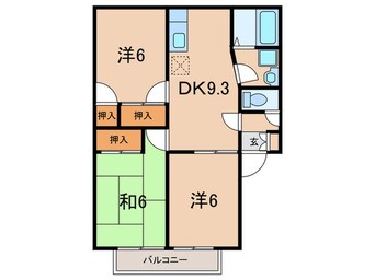 間取図 ネオア－バンコ－ト－