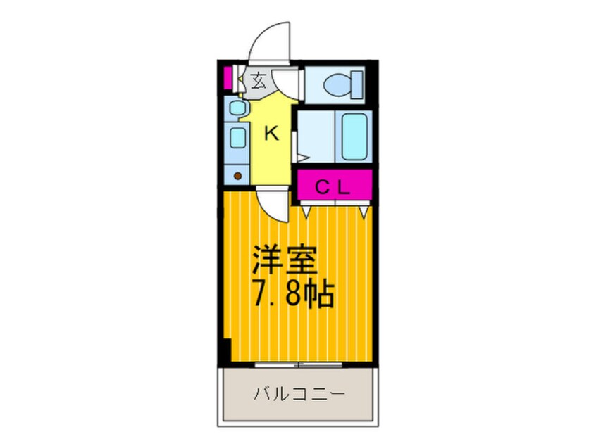 間取図 生駒カレッジシティ