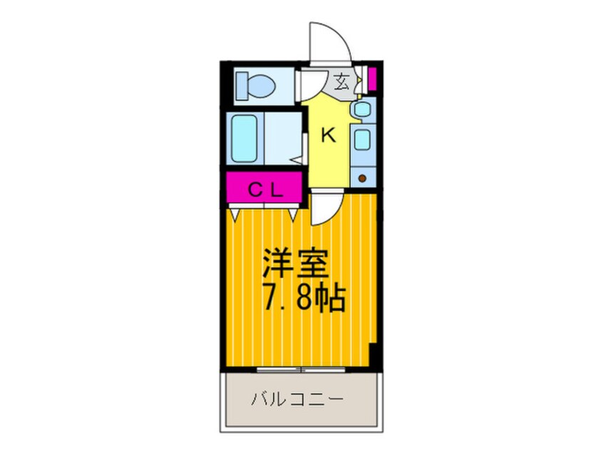間取図 生駒カレッジシティ