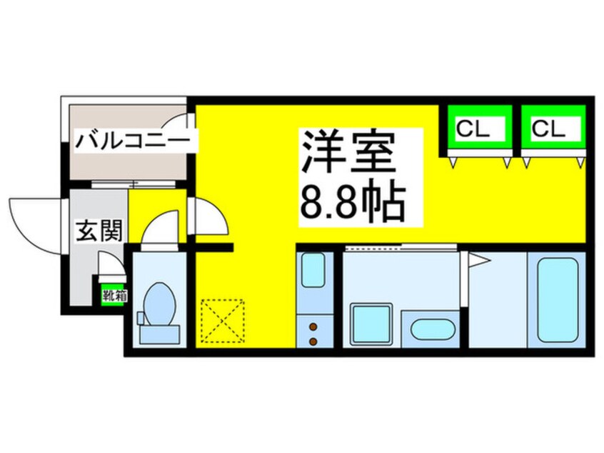 間取図 ジーイーサンク