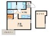KTIレジデンス魚崎 1Kの間取り