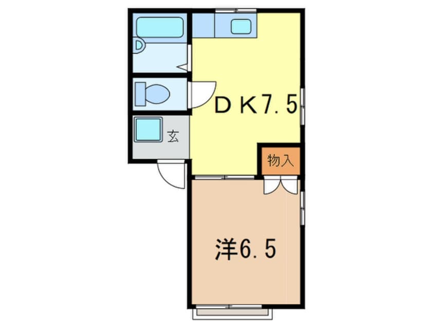 間取図 Pastel House