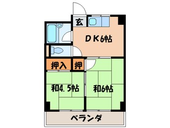 間取図 八瀬ロイヤルハイツ