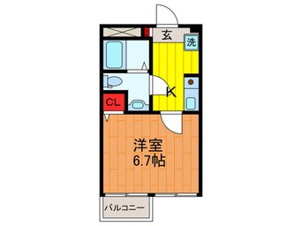 間取図 Delight 門真