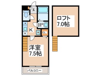 間取図 アヴェニール鳳