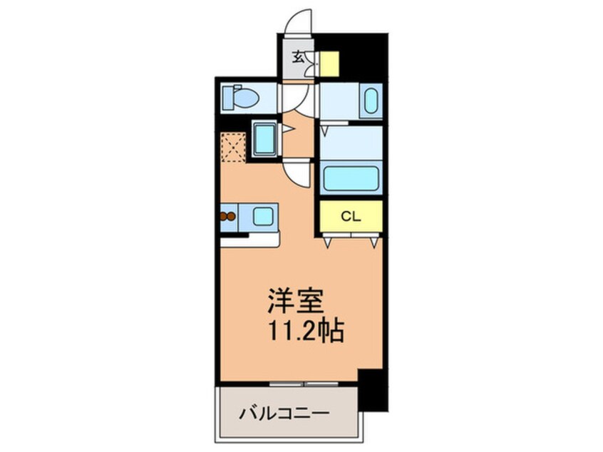 間取図 カシータ神戸元町ＪＰ(903)