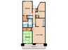 パーク・クレスト川西多田(504) 3LDKの間取り