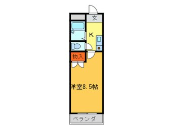 間取図 コンフォート布施