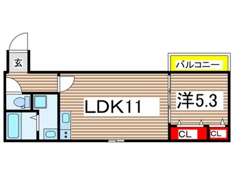 間取図 フジパレス武庫之荘駅北Ⅲ番館