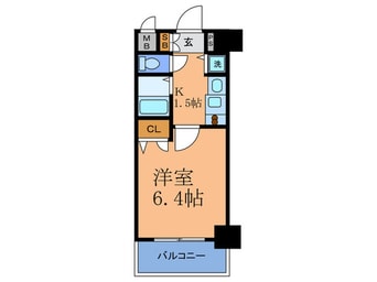 間取図 プレサンス淀リーヴァ(302)