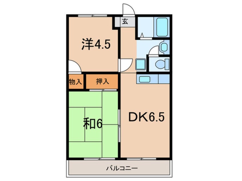 間取図 サンシティ二俣