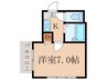 ＡＣメゾン藤ノ森 1Kの間取り