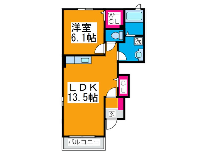 間取図 アンフィニ