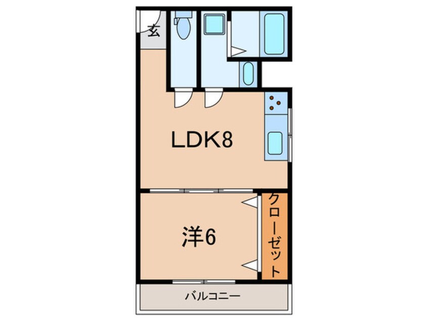 間取図 林マンション