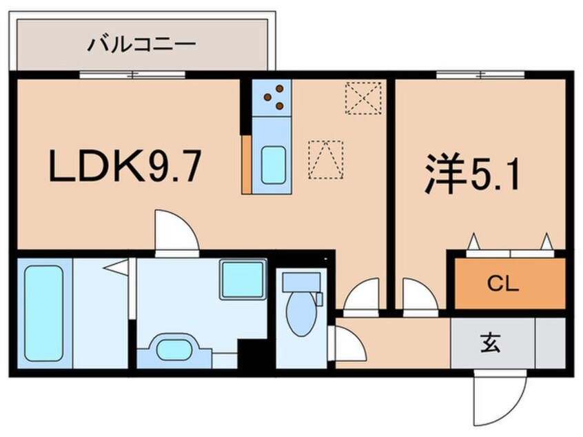 間取図 メゾン・ド・ジュエル