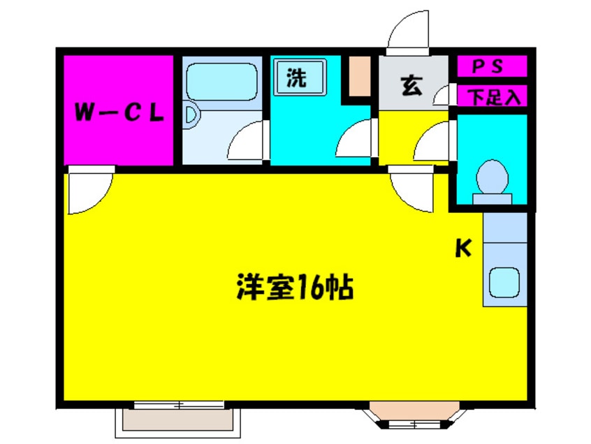 間取図 マンション桜