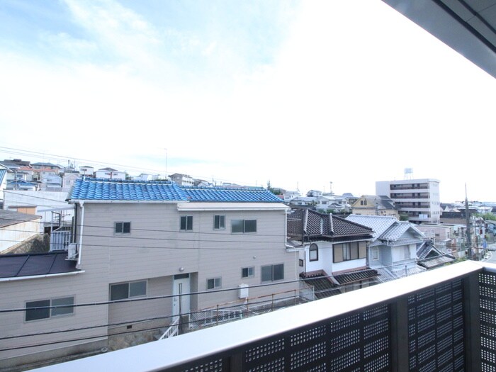 室内からの展望 クローバー富士２号館