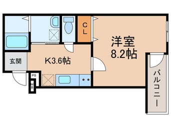 間取図 フジパレス泉大津サウス