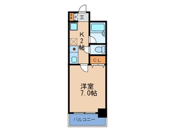 間取図 ロイヤル天満橋