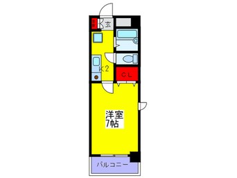 間取図 ロイヤル天満橋