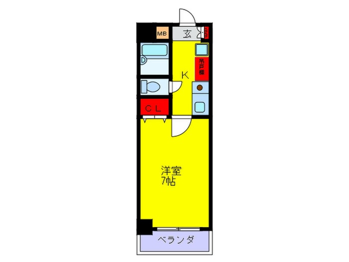 間取り図 ロイヤル天満橋
