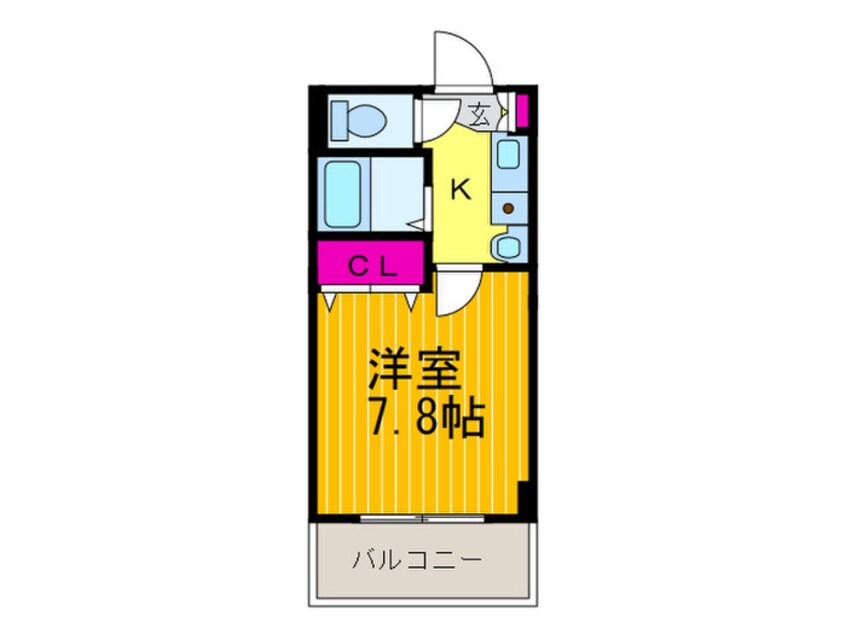 間取図 生駒カレッジシティⅡ