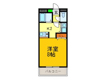 間取図 コスモ７