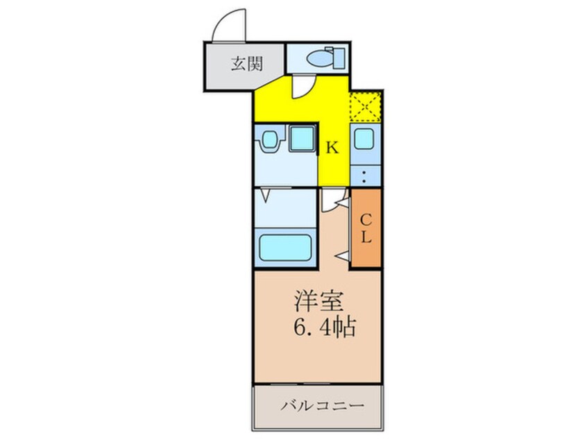 間取図 フジパレス東三国Ⅵ番館