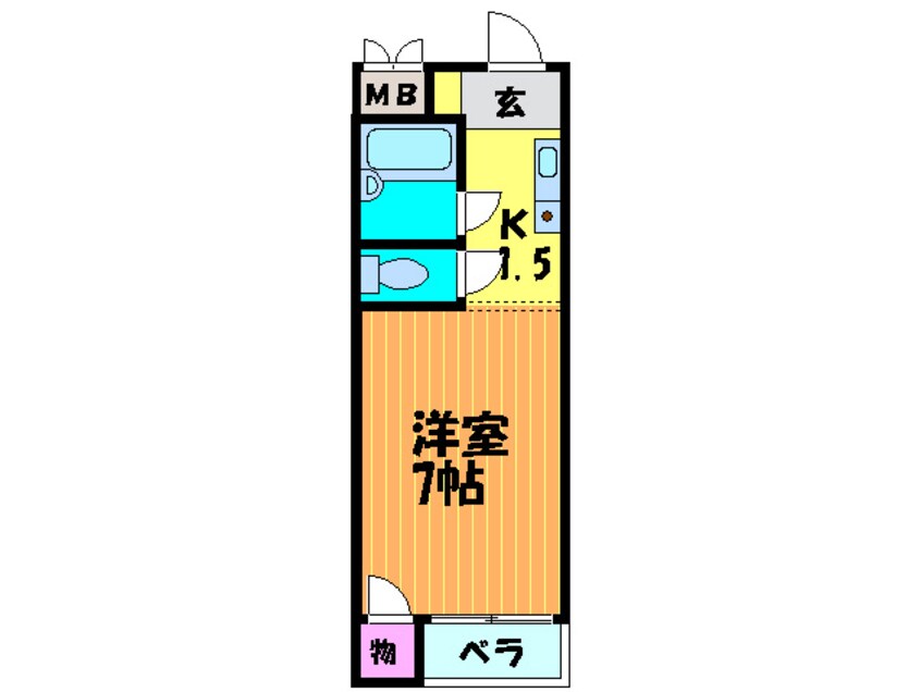 間取図 ドリームハイツ