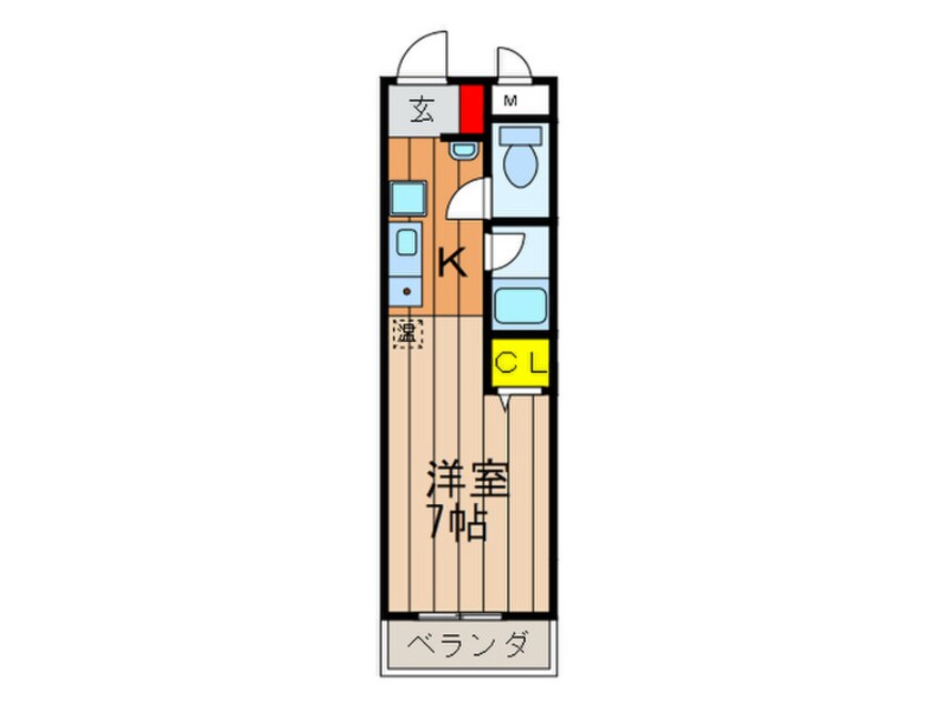 間取図 サンドール山口