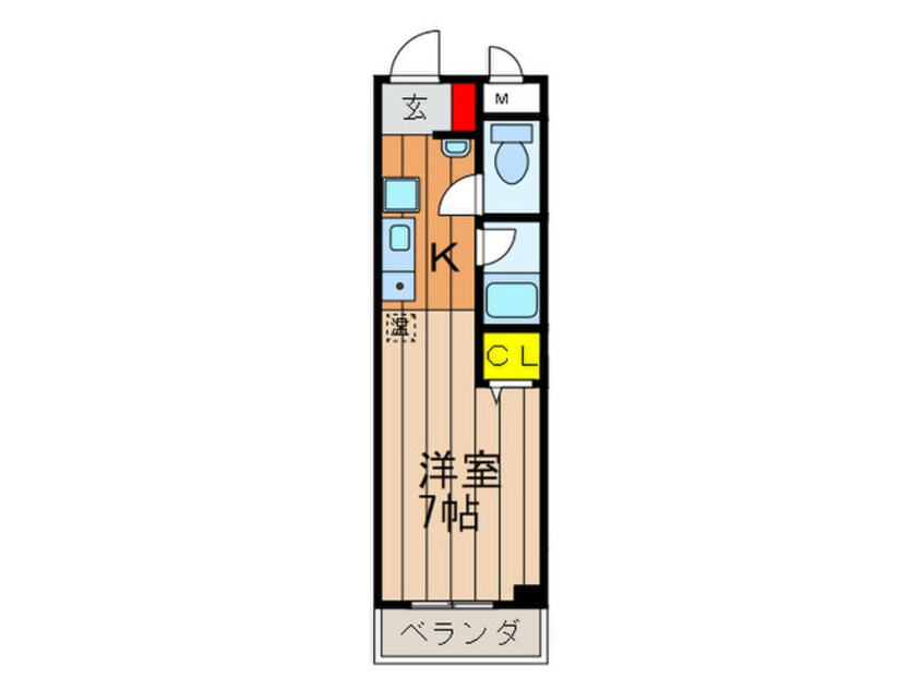 間取図 サンドール山口