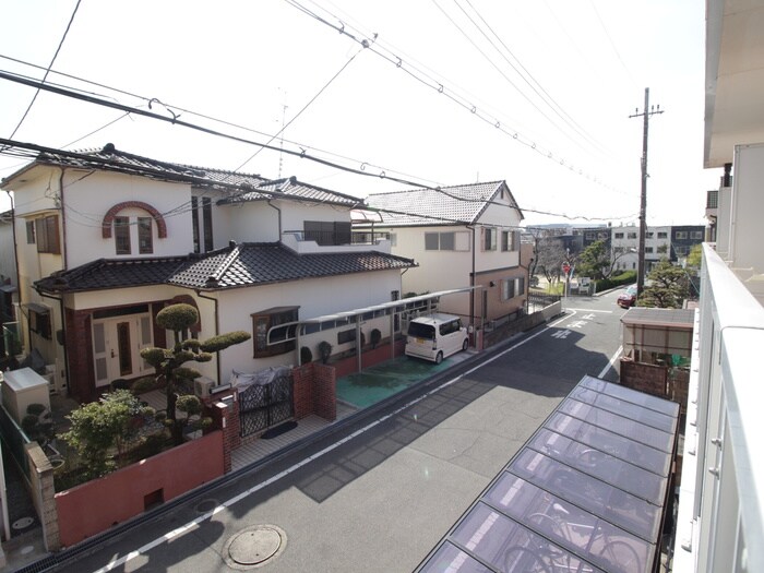 室内からの展望 サンドール山口