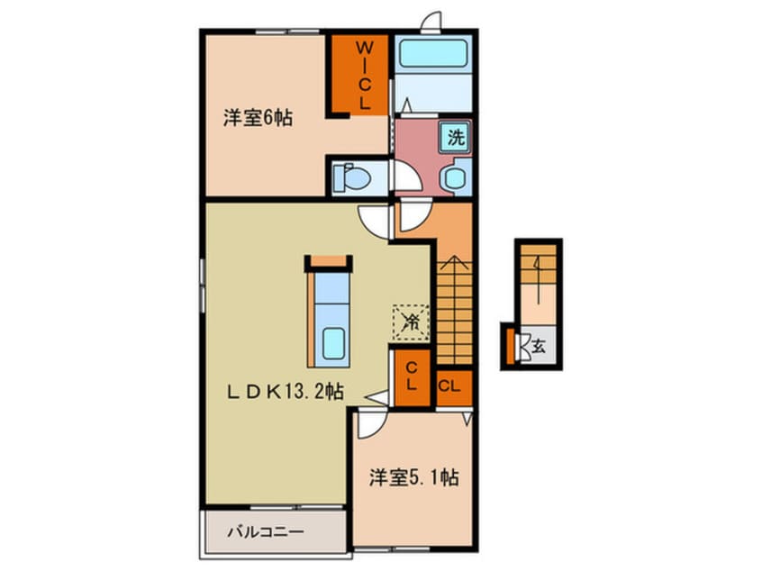 間取図 ビ・オーラ千