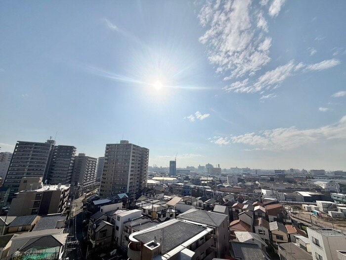 室内からの展望 ブランシエスタ加島