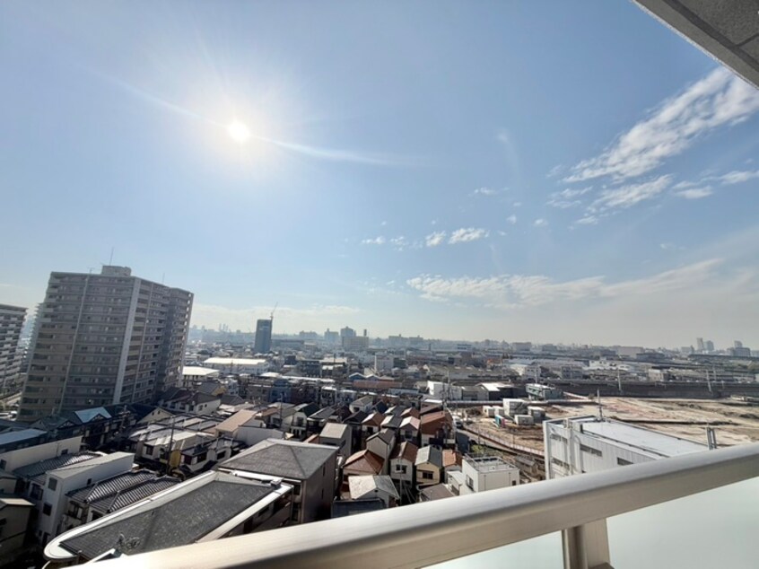 室内からの展望 ブランシエスタ加島